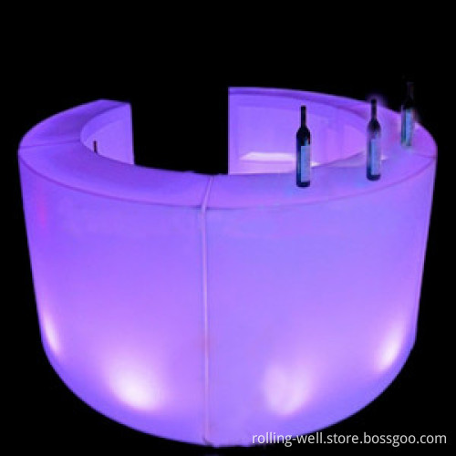 LED Commercial Bar Counter/ Luminous Reception Counter/ LED Reception Desk